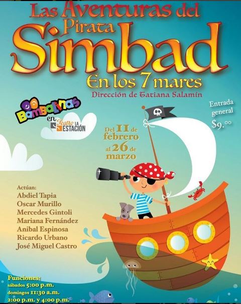 Photo of Las aventuras del pirata Simbad en los 7 mares