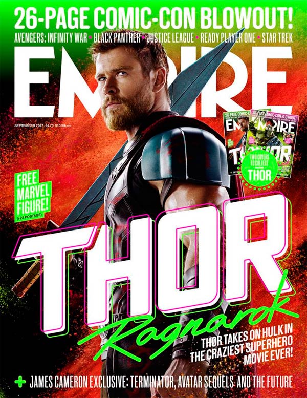Photo of ‘Thor: Ragnarok’ en la portada de la revista Empire