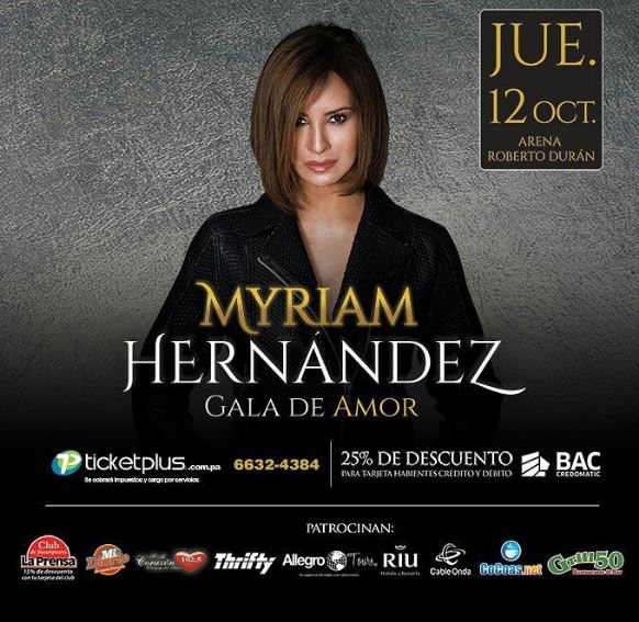 Photo of Myriam Hernández en concierto