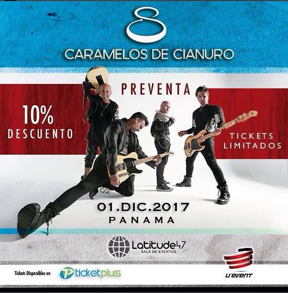 Photo of Caramelos de Cianuro brindará concierto en Panamá