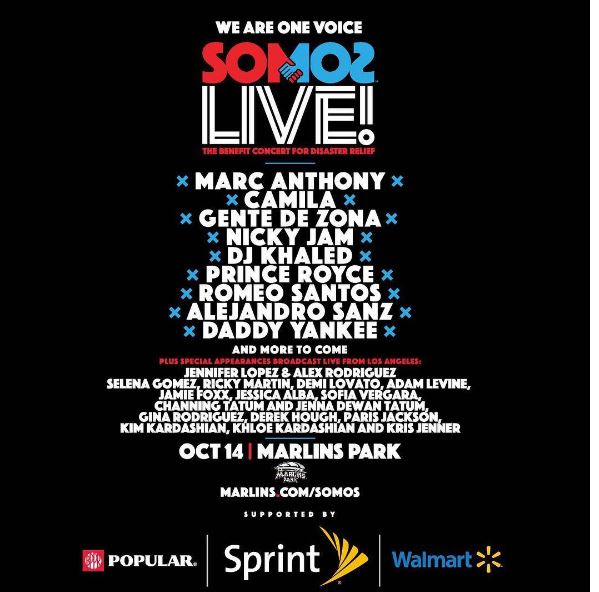 Photo of Marc Anthony, Jennifer Lopez y Alex Rodríguez juntos en el ‘Somos Live!’