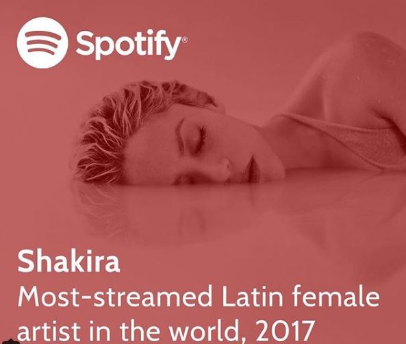 Photo of Shakira es la artista femenina más escuchada en Spotify