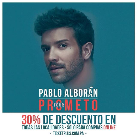 Photo of 30% de descuento para concierto de Pablo Alborán
