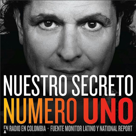 Photo of Carlos Vives con «Nuestro Secreto» esta número 1 en la lista de Colombia