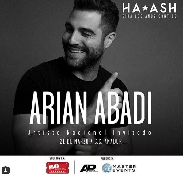 Photo of Arian Abadi será el encargado de abrir el concierto de Ha*Ash