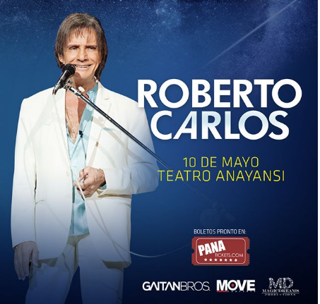 Photo of A solo 5 días para el concierto de Roberto Carlos en Panamá