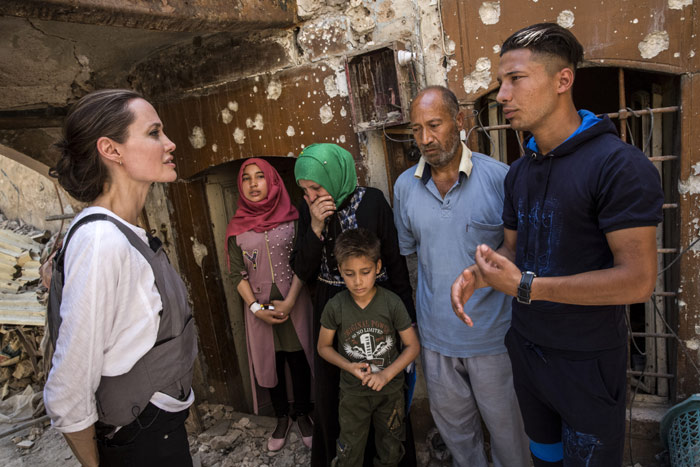 Photo of Angelina Jolie viajo este fin de semana hasta Mosul