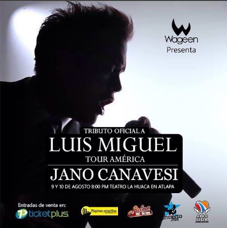 Photo of Tributo oficial a Luis Miguel en un show con Jano Canavesi