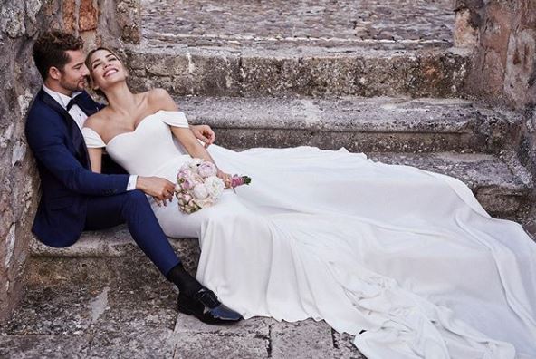 Photo of David Bisbal y Rosanna Zanetti han dado el Si en una boda intima
