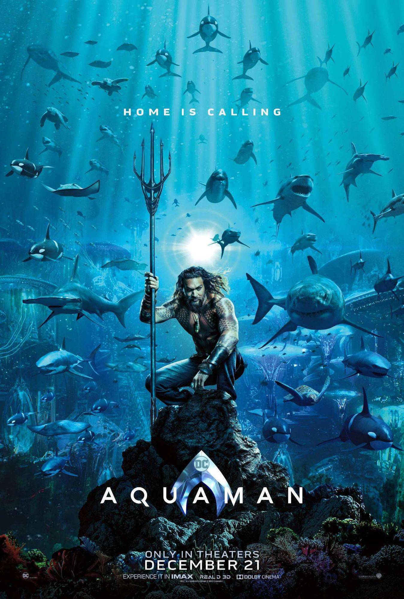 Photo of Lanzan el poster oficial de la película ‘Aquaman’