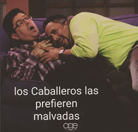 Photo of “Los caballeros las prefieran Malvadas”