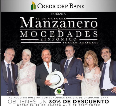 Photo of 30% de descuento para el concierto de Armando Manzanero y Mocedades Sinfónico en Panamá