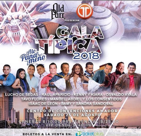 Photo of Gala Típica a lo Panameño 2018