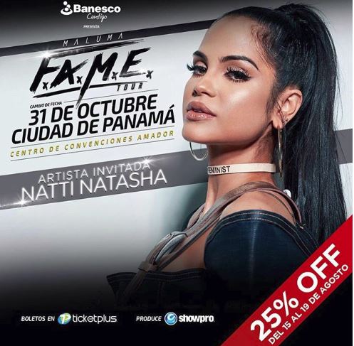 Photo of Oferta especial para los boletos del concierto de Maluma en Panamá
