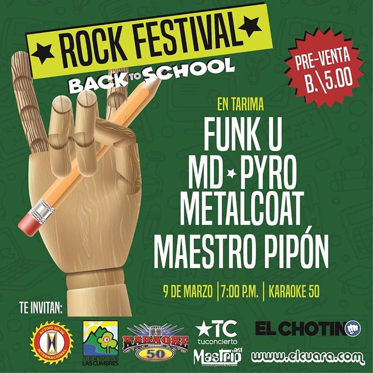 Photo of Rock Festival Back to School