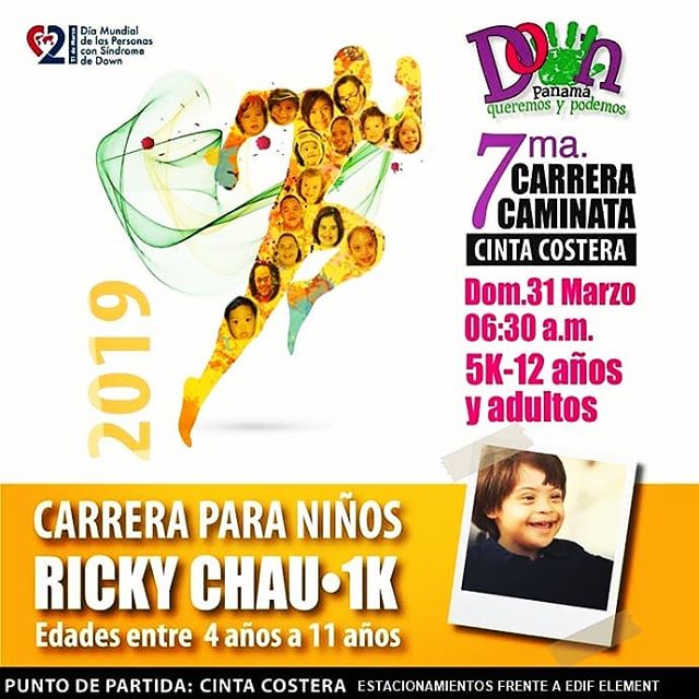 Photo of Carrera Caminata Down Panamá 2019