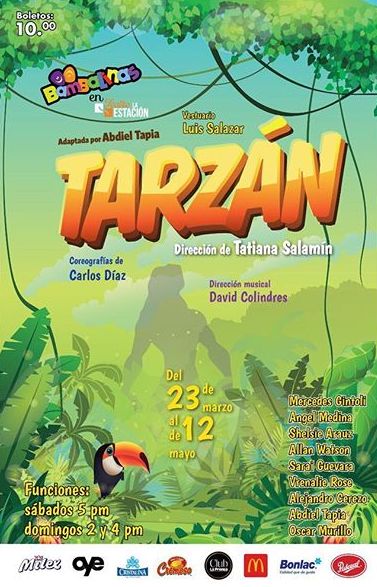 Photo of Teatro Bambalinas presenta la obra Infantil «Tarzán»