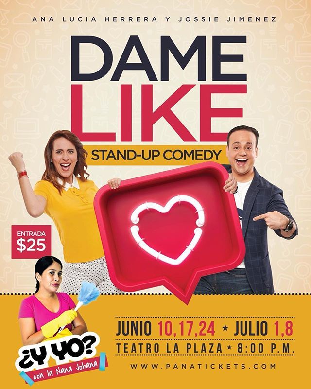 Photo of Ana Lucía y Jossie Jiménez presentan un Stand Up Comedy ‘Dame Like’