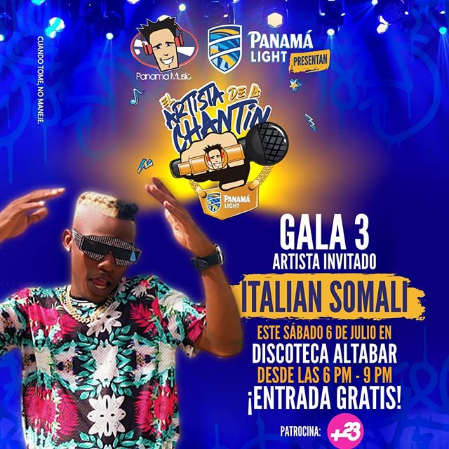 Photo of Italian Somali en la Tercera Gala del ‘Artista De La Chantin’