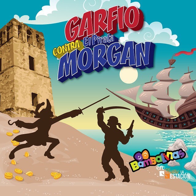 Photo of Nueva obra de Bambalinas ‘Garfio contra el Pirata Morgan’ en Teatro La Estación