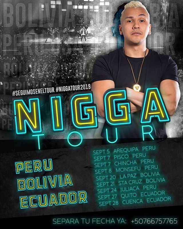 Photo of Nigga anuncia las fechas de su Tour 2019 en septiembre