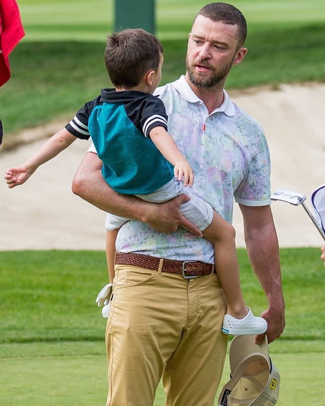 Photo of Justin Timberlake estuvo junto a su familia en ‘Omega European Masters 2019’
