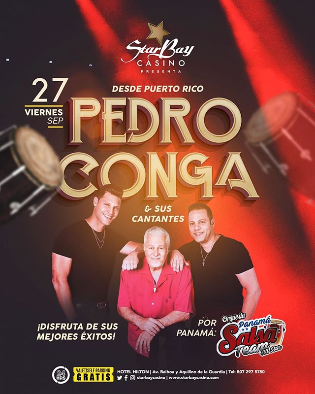 Photo of Starbay Casino presenta desde Puerto Rico ‘Pedro Conga & sus Cantantes’