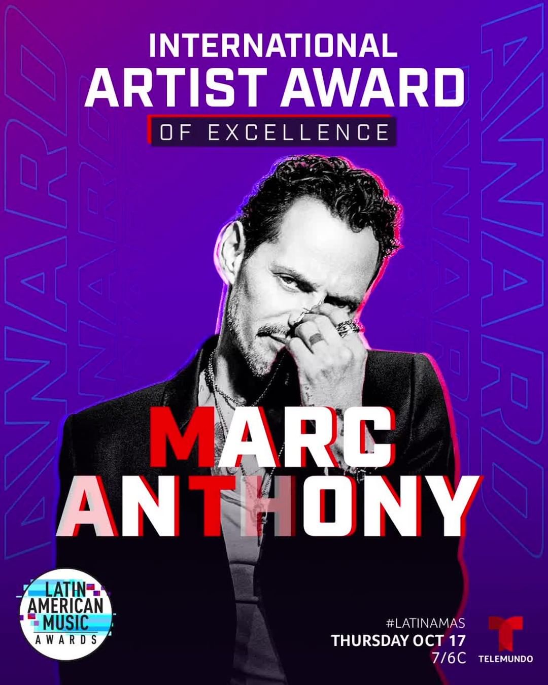 Photo of Marc Anthony recibirá premio “Artista Internacional de la Excelencia” en Latin American Music Awards