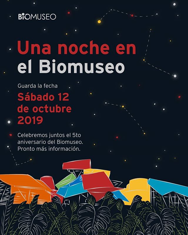 Photo of El Biomuseo los invita a celebrar su 5to. Aniversario el próximo 12 de octubre