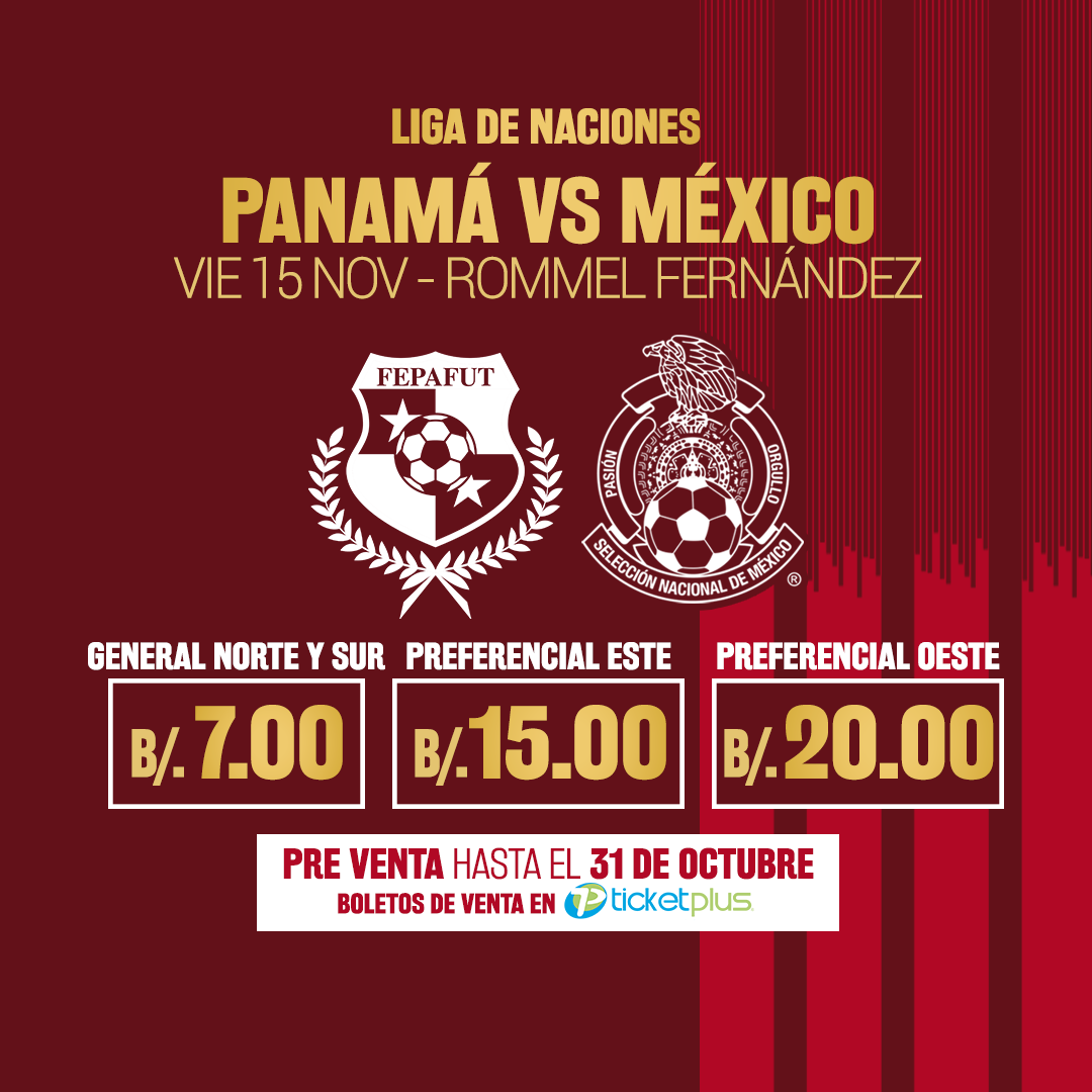 Photo of A la venta los boletos para el juego de Panamá Vs México en el Estadio Rommel Fernández