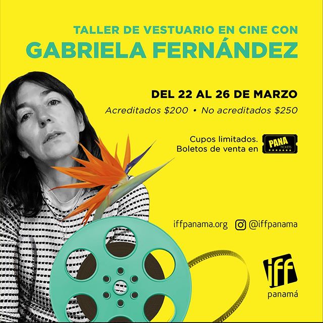 Photo of IFF Panamá presenta «Taller Diseño De Vestuario En Cine» Por Gabriela Fernández