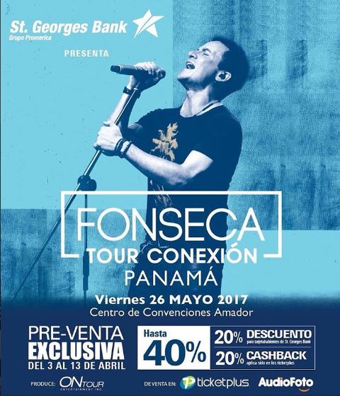 Photo of Fonseca presenta su tour ‘Conexión’ en Panamá