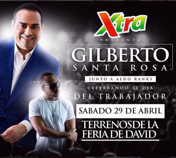 Photo of Empezo el conteo regresivo para recibir a Gilberto Santa Rosa en Chiriquí