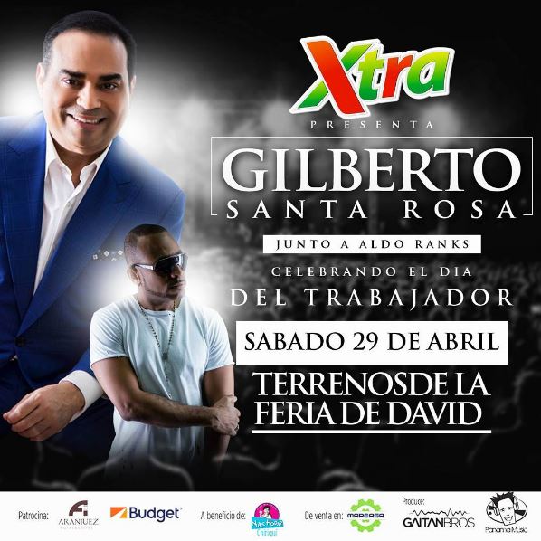 Photo of Gilberto Santa Rosa estará en Chiriquí