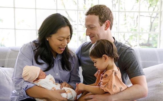 Photo of Mark Zuckerberg anuncia el nacimiento de su segunda hija