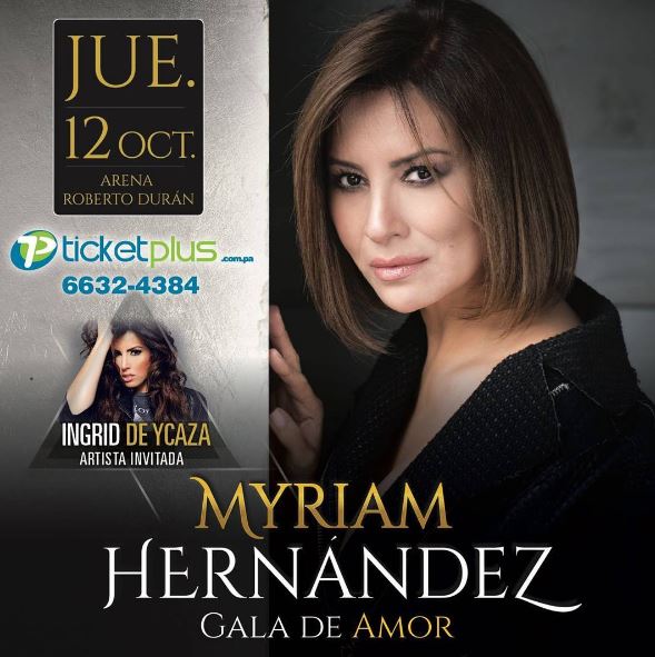 Tuconcierto.Net » Myriam Hernández en Panamá