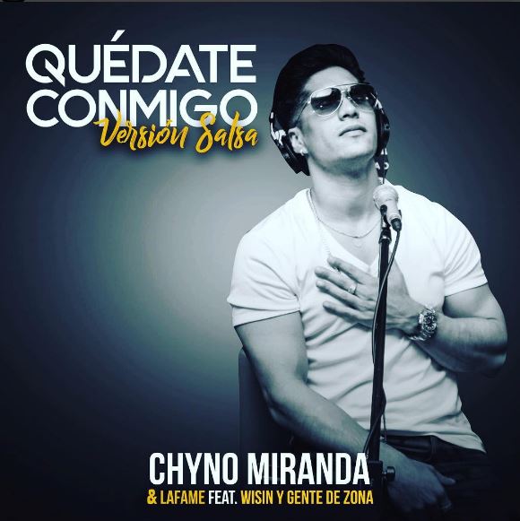 Photo of Chyno Miranda lanza ‘QuÃ©date Conmigo’ en versiÃ³n salsa