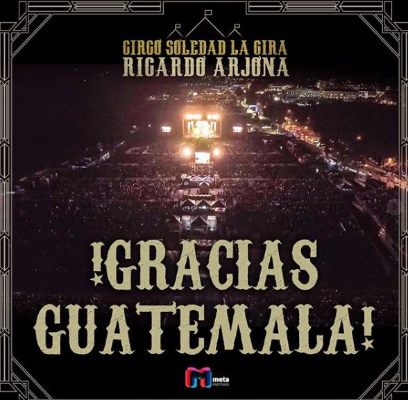 Photo of Ricardo Arjona dio dos noches inolvidable en Guatemala