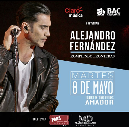 Photo of A solo 7 días para el concierto de Alejandro Fernández en Panamá