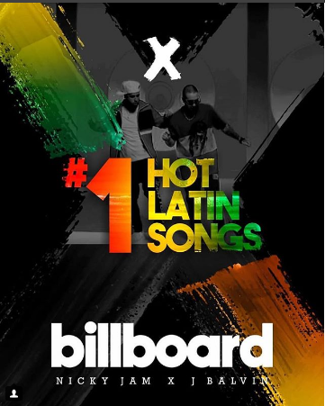 Photo of Nicky Jam y J Balvin se posiciona  #1 en los Hot Latin Songs