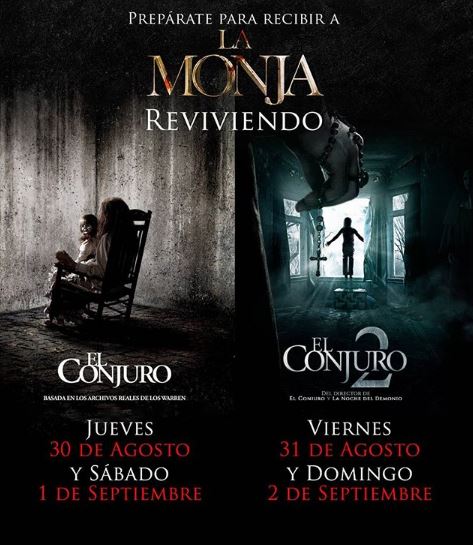 Photo of Revive «El Conjuro 1 y 2» en las salas de Cinemark