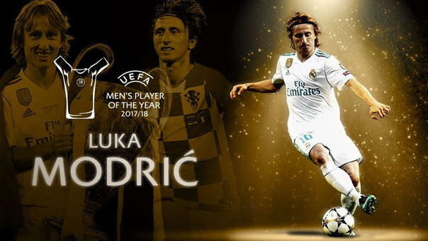 Photo of Luka Modric fue elegido mejor jugador la UEFA