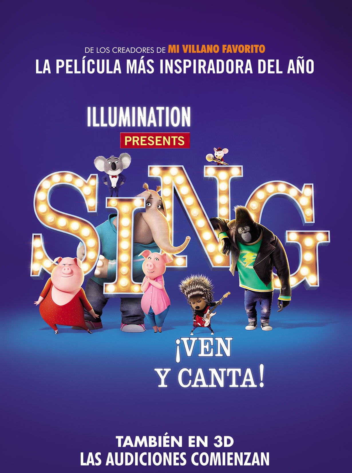 Photo of Festival Infantil Illumination en Cinemark presenta: SING ¡Ven y Canta!