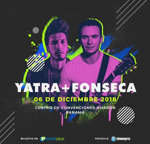 Photo of Últimos días de preventa para concierto de Sebastián Yatra y Fonseca en Panamá