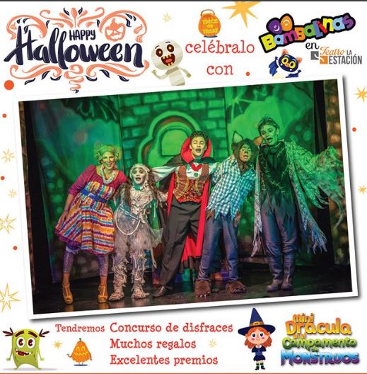 Photo of Happy Halloween con Bambalinas en Teatro la Estación