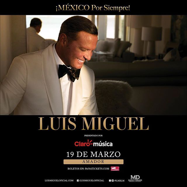 Photo of Luis Miguel en concierto en Panamá
