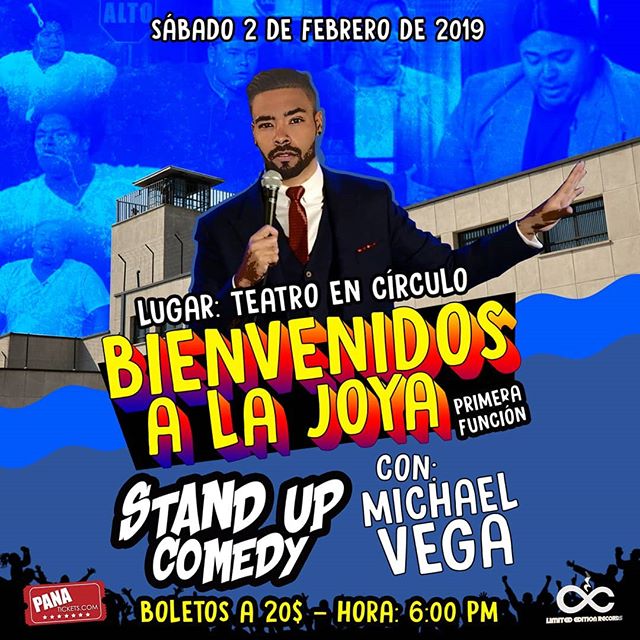 Photo of Stand Up Comedy 2019 con Michael Vega