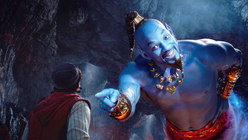 Photo of Will Smith de color azul en el nuevo trailer de Aladdin