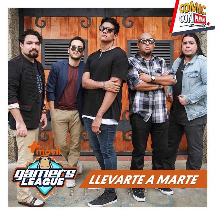 Photo of La agrupación “Llevarte a Marte” será parte del Comic Con Panamá 2019