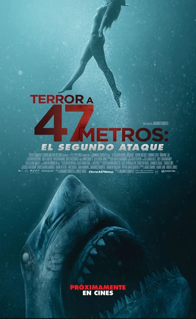Photo of Estreno de ‘Terror a 47 Metros: Segundo Ataque’